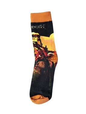 Megadeth x Pull The Plug Patches: Limited Edition "Mega-Sick" Crew Socks New